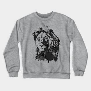 Lion Face Crewneck Sweatshirt